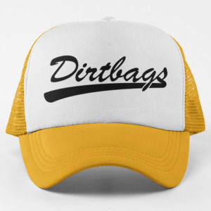 NEW Long Beach State Dirtbags Foam Trucker Mesh Snapback Hat 2TONE GOLDENROD
